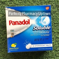 Panadol Soluble Effervescent Tablets 20s