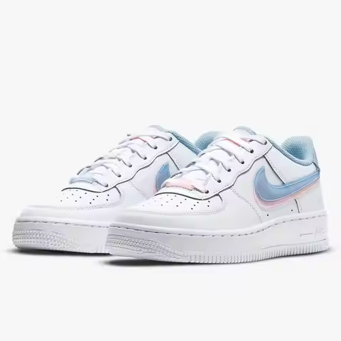 Nike genuine AIR FORCE 1 LV8 (GS) children's fashionable sports shoes CW1574-100