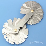 Gauge 51PC°Thread Gauge Measuring 55 Utensils Tooth Gauge Plus Full 60 Degrees 4 Piece Set E18 Ameri