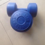 Plastic dumbbells 1 piece 5kg