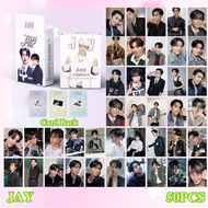 50ชิ้น/กล่อง ENHYPEN บัตรเลเซอร์รูปภาพ Sunghoon JUNGWON SUNOO JAKE JAY การ์ด LOMO โฮโลแกรมอัลบั้มเคป