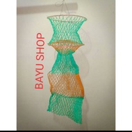 koja korang tempat wadah ikan bahan tali tambang ukuran 2