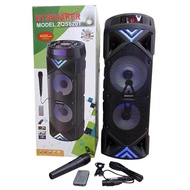 Super Bass Wireless Speaker ZQS-6201 Bt Speaker Bluetooth speaker with mic ktv karaoke microphone speaker