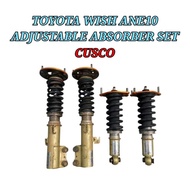 Adjustable Cusco Toyota Wish Legend ANE10 03-08 Adjustable Cusco
