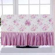 TV dust cover hanging LCD 55 inch 50 lace cover fabric 65 Skyworth TV set wall hanging
