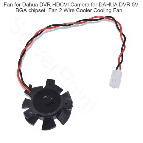 Brand New For Dahua DVR HDCVI Camera DAHUA DVR 5V BGA Chipset 2 Wire Cooler Cooling Fan