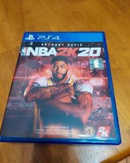 PS4 NBA 2K20 中文版 藍光遊戲片，中古片 二手