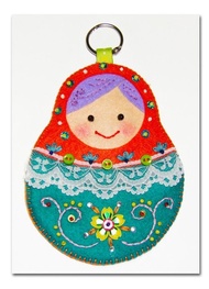 俄羅斯娃娃卡套#010