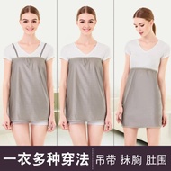 Radiation Protection Suit Maternity Dress Pregnant Women Anti-Radiation Apron Silver Fiber Clothes P