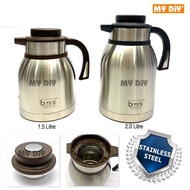 DIY Online4u - BOSS SUS304 Stainless Steel Vacuum Thermocafe available in 1.5 Litre and 2.0 Litre