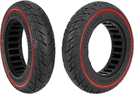 ZAITUO 8 1/2 x 2 (50-134) 8.5" Honeycomb Tire, 8.5-inch Air Pocket Tyre Replacement for INOKIM Light 2 Max/Super/Hero, VSETT 9, VSETT 9+, ZERO 8, ZERO 9, Electric Scooter Wheel Parts (2x Red)