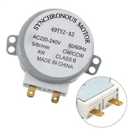 AC 220-240V 4W 50/60Hz CW/CCW Microwave Turntable Motor Segerak TYJ50-8A7 Untuk Peniup Udara 49TYZ-A