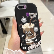 Case For OPPO F9 Pro A7X A9 2019 A9X Realme 2 U1 Summer Coffee Phone Shockproof Round And Fat