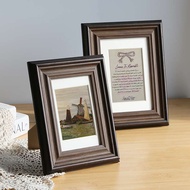 Photo Frame Retro 6-Inch/8K/4K/A4 Simple Picture Frame
