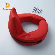 [Dynwave] Breathable Mesh Neck Protection Equipment Padded Karting Neck Guard Support Brace for Adul