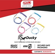 DUCKY PREMICORD CUSTOM COILED USB-C CABLE FOR KEYBOARD ACCESSORIES