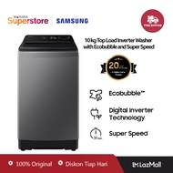 Samsung Mesin Cuci Top Loading Ecobubble 10 KG - WA10CG4545BDSE