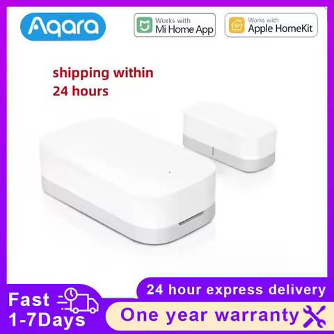 Aqara Original Smart Door Window Sensor Zigbee Mini Sensor Wireless Connection Alarm Work With Mi Ho