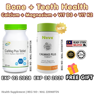 ORIHEALTH NOVA Calmag Plus Ultra-Fine Calcium with D3 K2 MK-7 and Magnesium for Optimal Bone Health