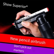 Mark Pen Airbrush Figure Model Coloring Airbrush Tool Set Painting Portable Rechargeable Marker Airb
