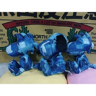 Snoopy Peanuts x FDMTL Japan denim plush b6