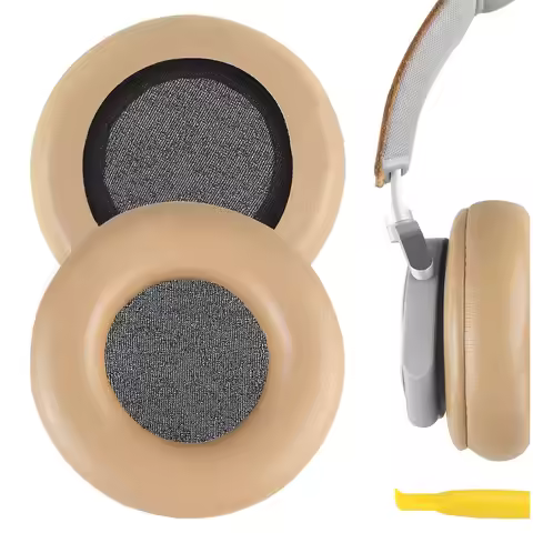 Geekria QuickFit Replacement Ear Pads for Bang & Olufsen Beoplay H4, H6, H7, H9, H9i, HX, Portal Hea