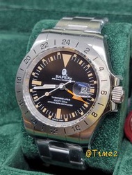 Bapex Type 8 GMT watch 兩地時間 A Bathing Ape Bape 手錶 猿人 電子錶 石英錶 100米防水 錶面直徑約41mm