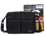Yoshida Porter bag shoulder bags for men and women， Japan and South Korea tide bag slung Messenger b