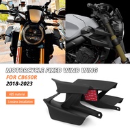 Decoration Motorcycle Aerodynamic Side Fixed Winglet Wind Deflector Downforce Wing Side Fairing Spoi