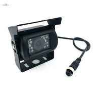 Waterproof 18 LED Car Rear View Reversing Parking Backup Camera IR Night Vision for 12V 24V Bus Truc