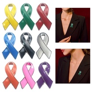 blg Enamel Pin Alloy Material Health Awareness Pins for Breast Cancers Awareness