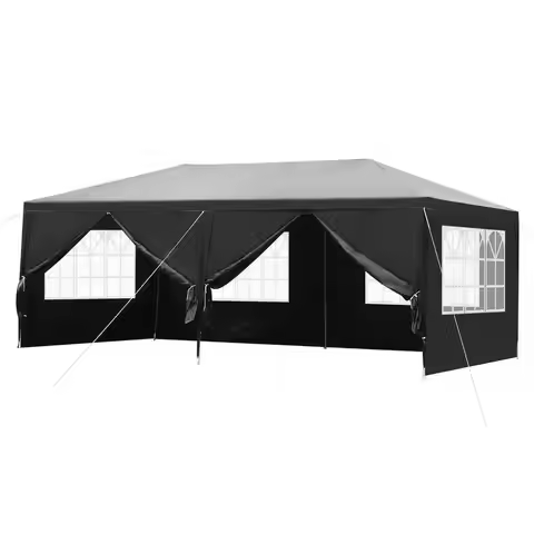 10'x 20' Canopy Tent Party Wedding Gazebo Outdoor Waterproof Outdoor