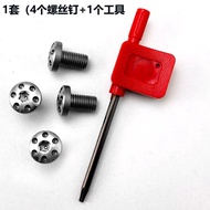Customized 1911 Grips Screw Stainless Steel CNC Manufacturing T8 Plum Blossom Screw