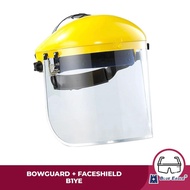 Blue Eagle Faceshield Head Gear B1YE - Ergonomic Browguard Yellow