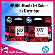 HP 680 Black Single / HP 680 Colour Single / HP 680 1 + 1 (Black+Colour) Ink Cartridge