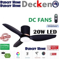 DC ceiling fan Decken DC hugger fan