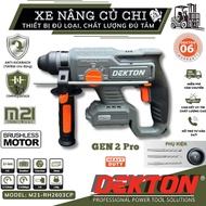 Dekton M21-RH2603CP concrete drill, 3 functions, anti-wrist, Makita universal battery