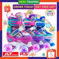 🦄UNICORN ORDER TODAY GET FREE GIFT🦄 Kasut Roda Unicorn Kasut Roda 4 Roda Roller Skate 4 Wheel Kasut 