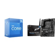 Intel Core i5-12400F Desktop Processor + MSI PRO B760-P WiFi DDR4 ProSeries Motherboard