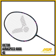 Victor Badminton Racket Auraspeed 9000 / Raket Badmointon Victor Auraspeed 9000 ( FREE VICTOR VS69 &