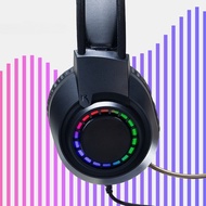 GAMING NUBWO EGA LITE H106 HEADPHONE หูฟังเกมมิ่ง Gaming Headset LED Lighting มีไฟสายงาม