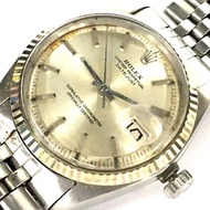 【Rolex勞力士】 Datejust 1601 自動上鍊 男士 cal.1570 SS 皮帶