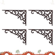 4X Cast Iron Plant Hanger Flower Basket Hook for Indoor Outdoor Bird Feeder Lantern Planters Pots Wind Chimes qeufjhpoo