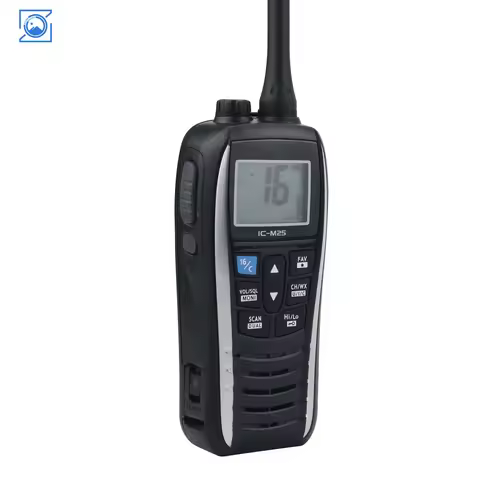 5W 5KM IC-M25 VHF Walkie Talkie VHF Waterproof Marine Radio Handheld Transceiver For ICOM
