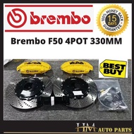 Brembo Brake kit F50 / F40 4pot Front Depan for car model Honda Toyota Vw 355mm 330mm 300MM Brake ki
