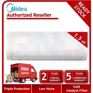 Midea 1.5HP | R32 Air cond / Wall Mounted Air Conditioner with Ionizer MSXD-12CRN8 / MSK4-12CRN1 (R410a)