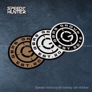 G Gbrs group Tactical Stickers Car Motorcycle Body Tactical Box Decoration Reflective Decals