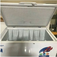 GuAn AQUA Chest Freezer Box 300Liter AQF-310 Lemari Pembeku SANYO GARANSI Diskon Promo