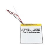 Suitable for Sony Walkman NW-WM1A NW-WM1Z MP3 Battery LIS1626HNPC