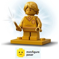 hp294 Lego Harry Potter 76388 - Ron Weasley Gold 20th Anniversary Minifigure - New